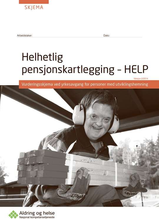 Foto av forsiden til HELP-kartlegging