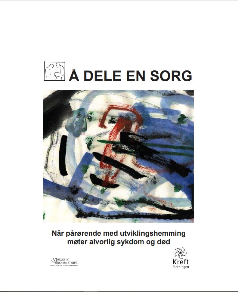 Forside hefte "å dele en sorg"