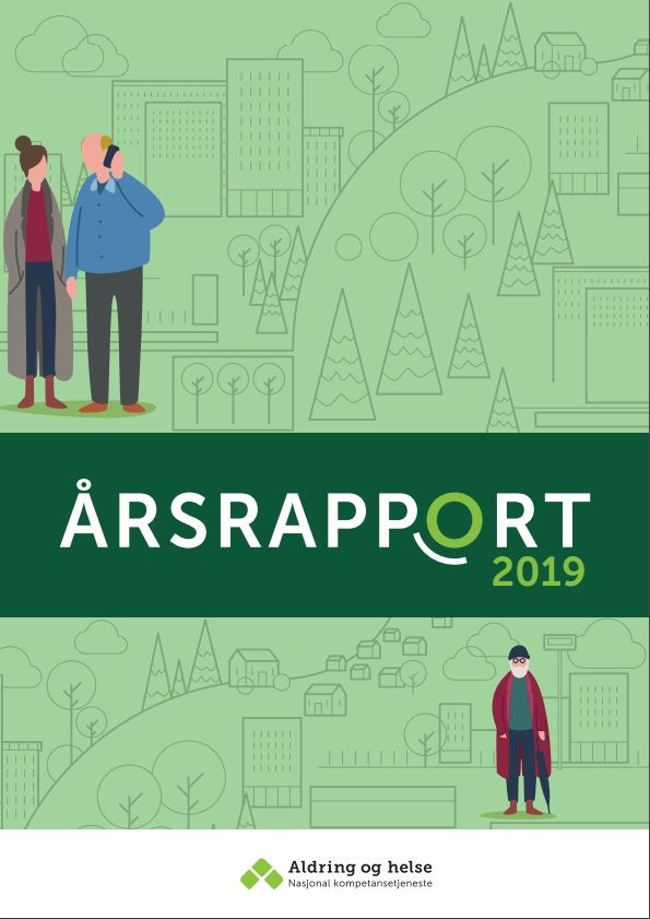 Forsiden av årsrapport 2019