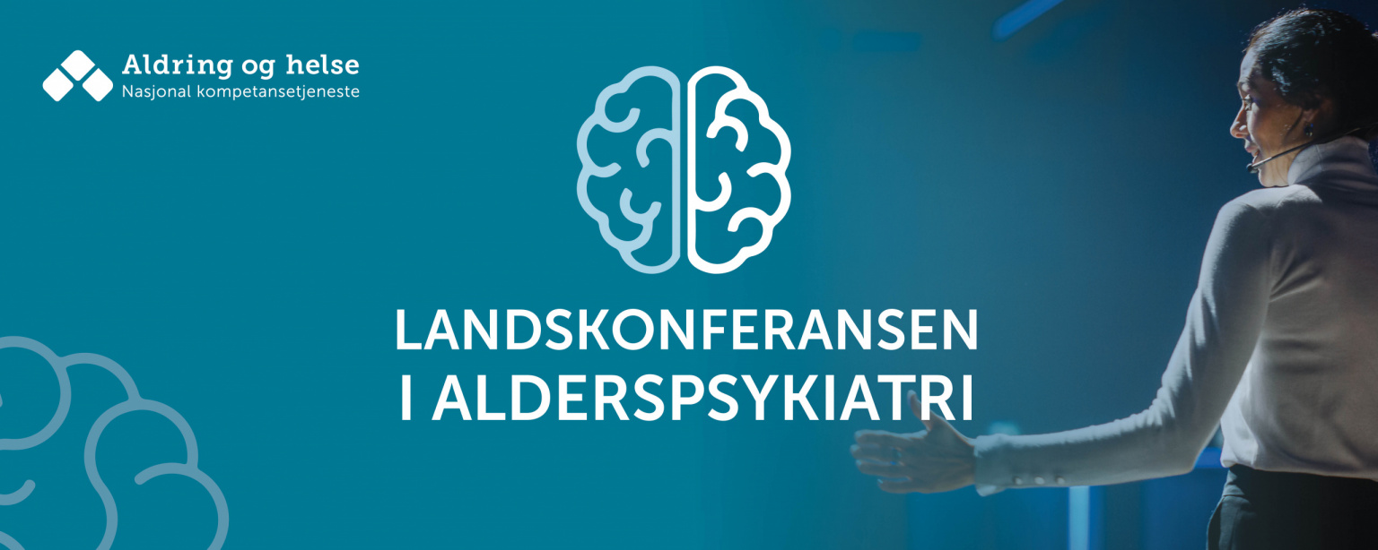 Landskonferansen i alderspsykiatri. Grafisk element