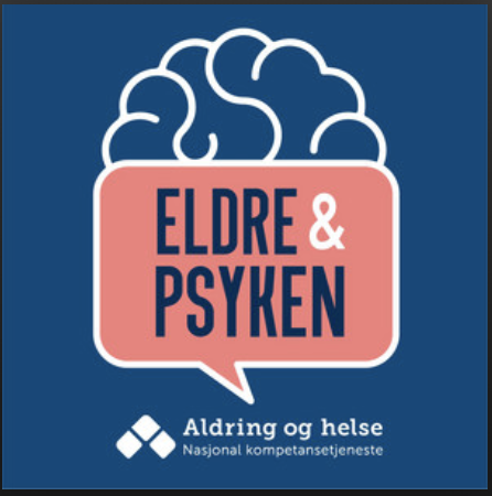 Logo til podkasten Eldre & Psyken