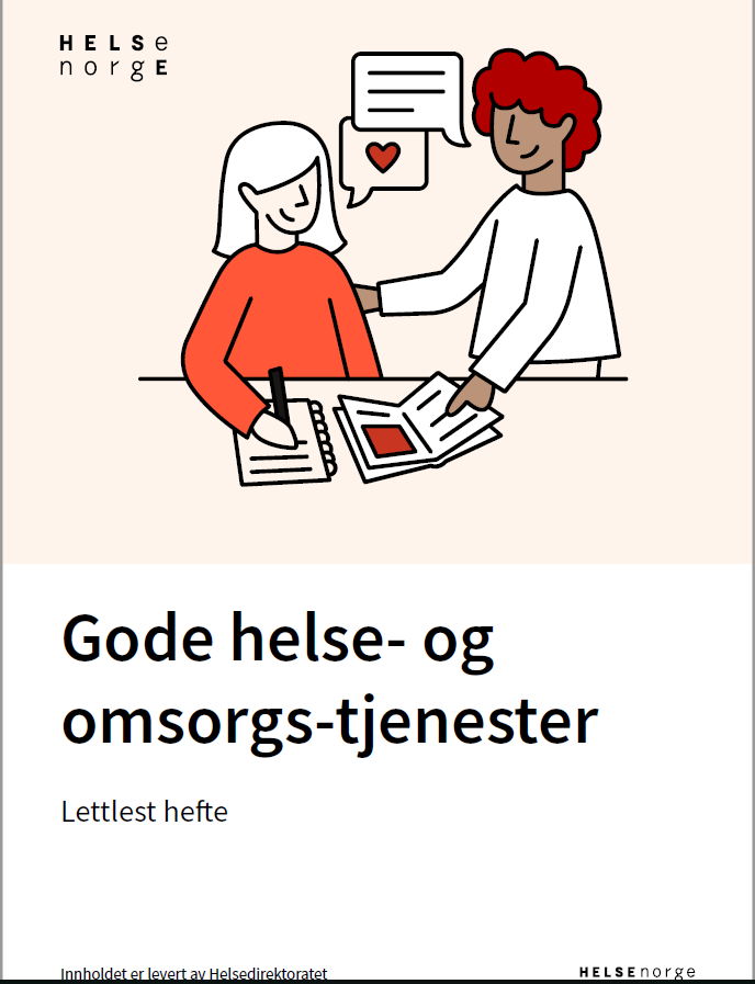 Forside av lettlesthefte