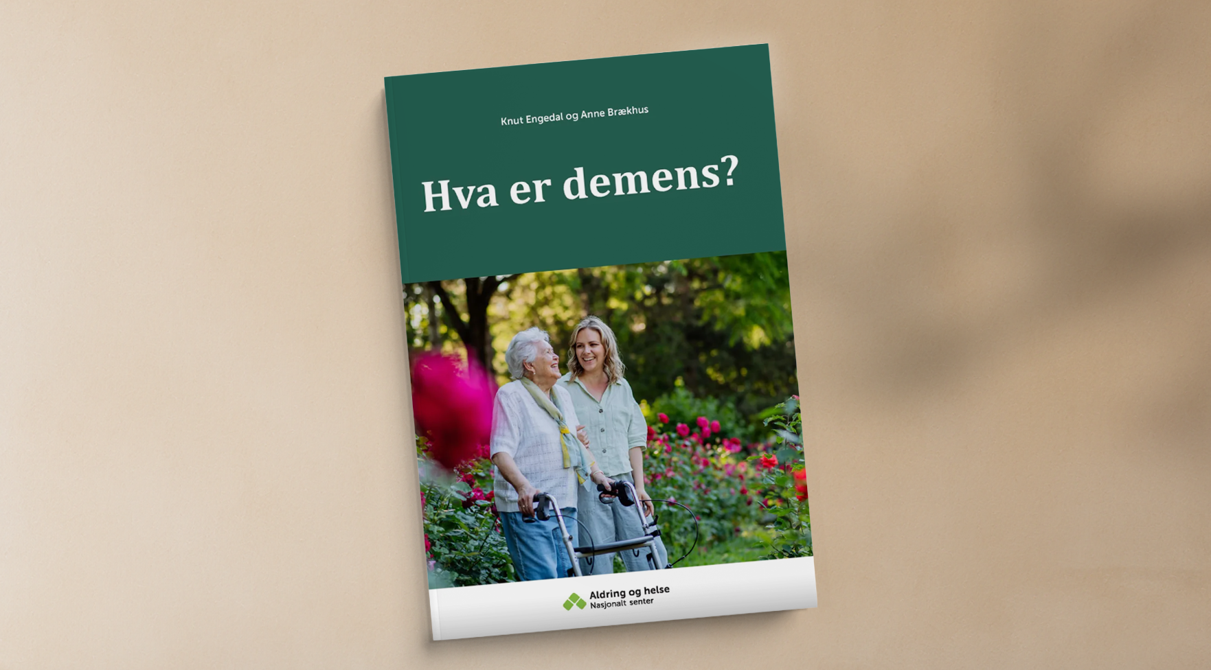 Illustrasjonsbilde av heftet "Hva er demens?"