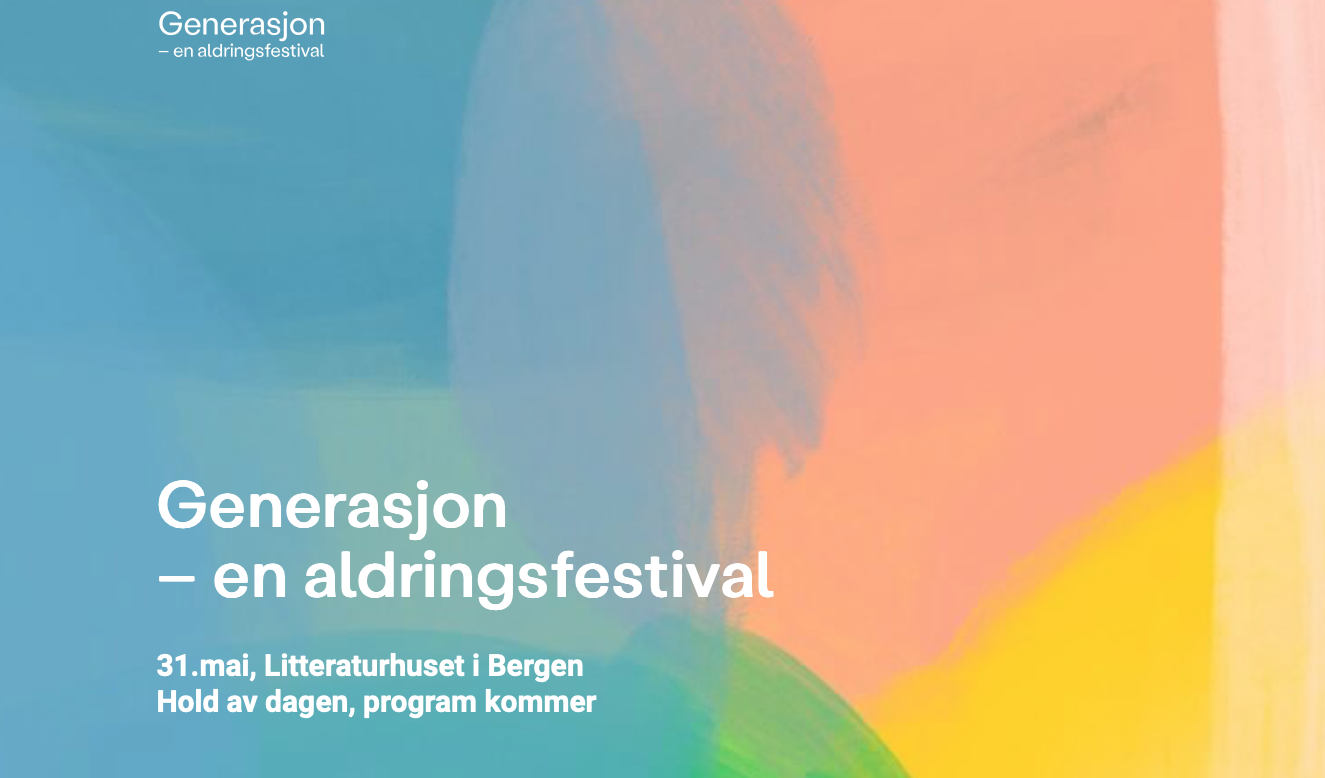 Om aldringsfestivalen Generasjon. Grafikk