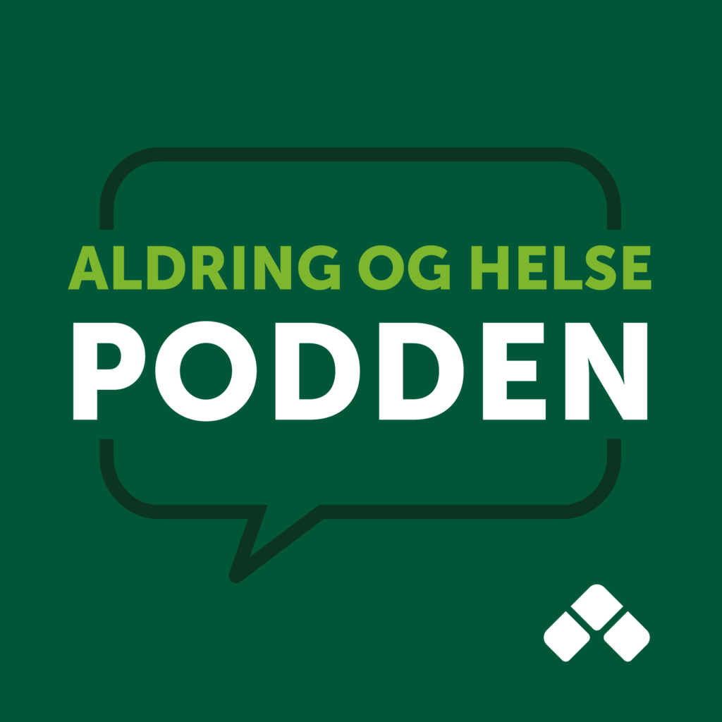 Aldring og helse-podden. Grafisk element