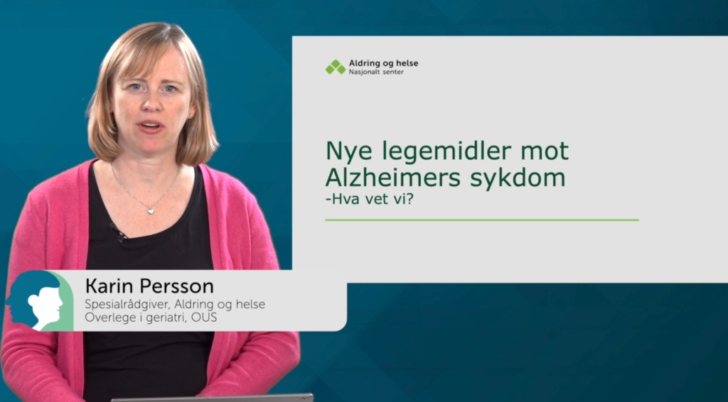 Karin Persson er foredragsholder i Om aldring